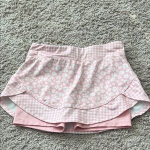 Avia Girls Pink Sunflower Floral Skort